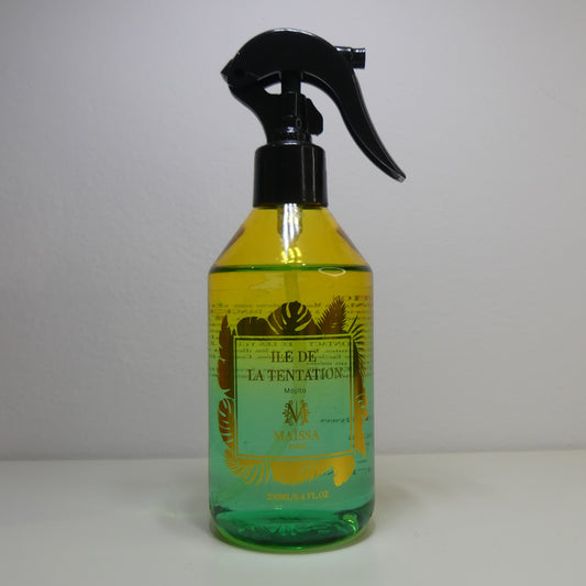 Spray textile et maison Ile de la tentation Maïssa Paris 250ml