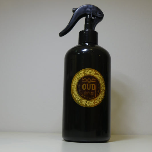 Spray Textile Premium Oud Pêche Blanche 455ml